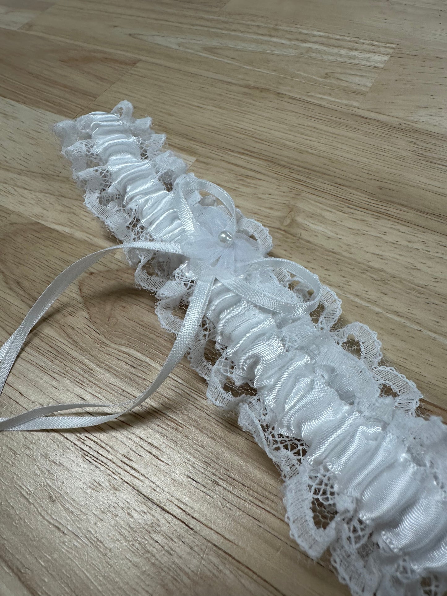 Satin Lace Set | Garter