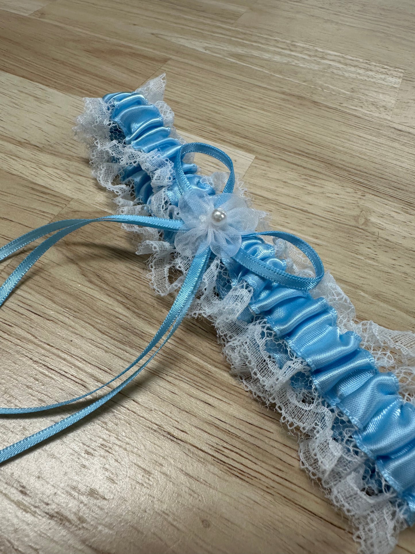 Satin Lace Set | Garter