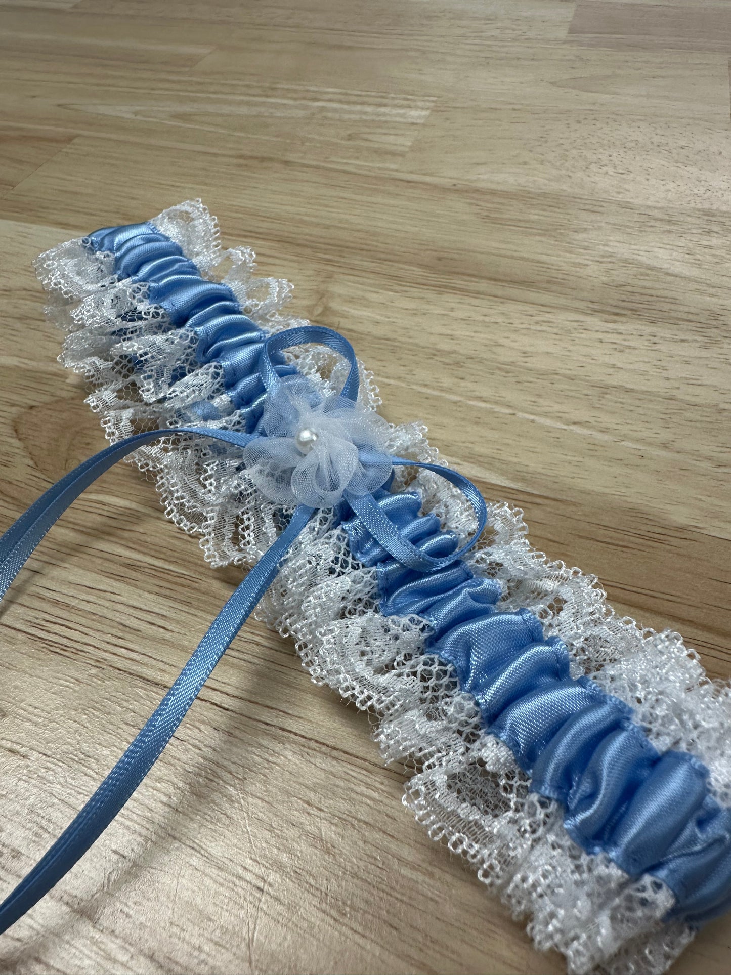 Satin Lace Set | Garter