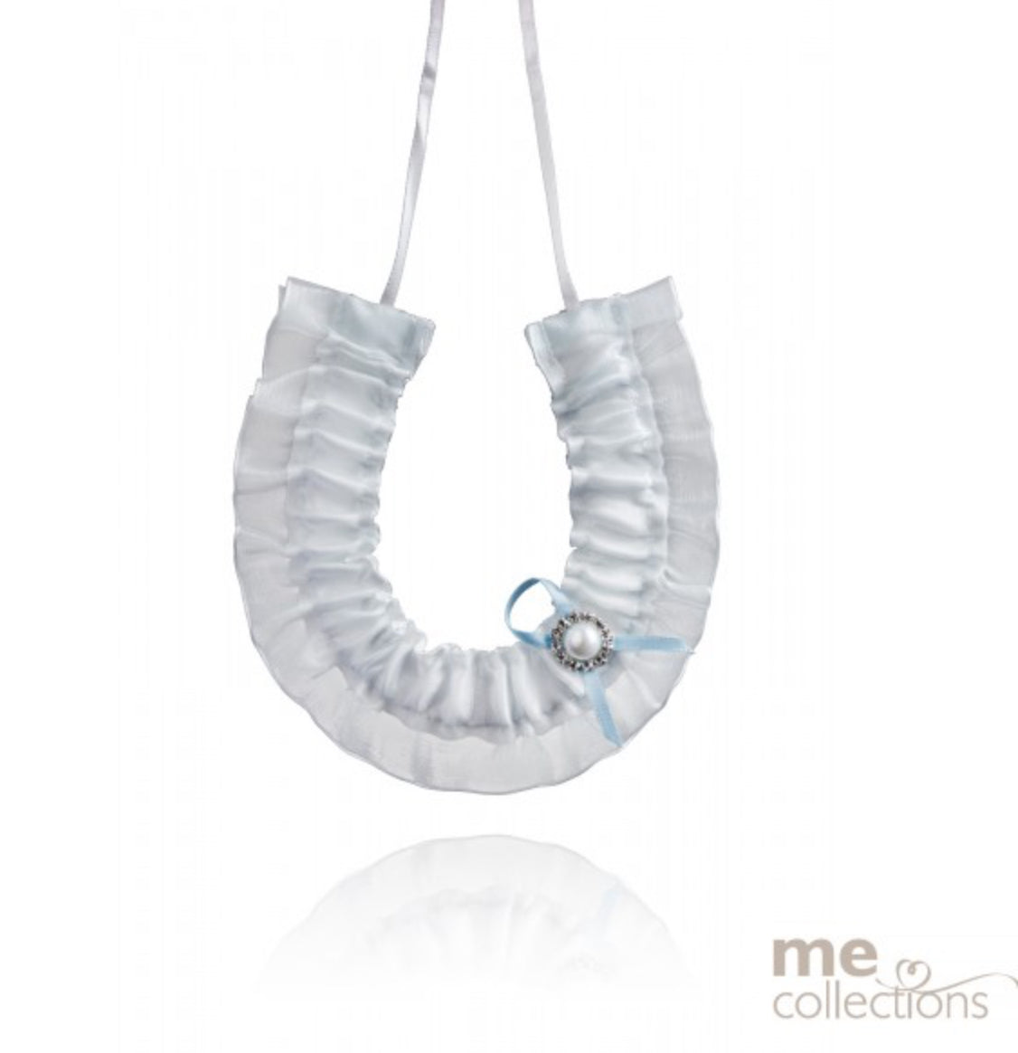 Horseshoe Blue Organza | Gift