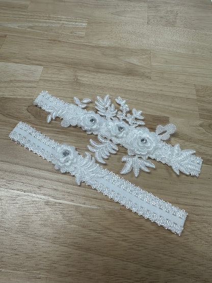 Floral Lace Set | Garter