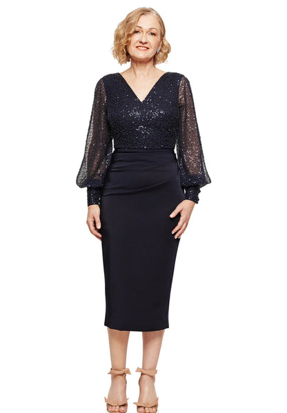 Lois Sleeved Midi | Trellis Lane