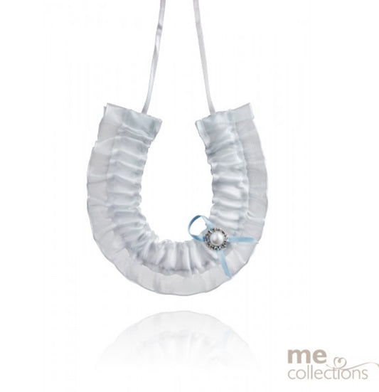 Horseshoe Blue Organza | Gift